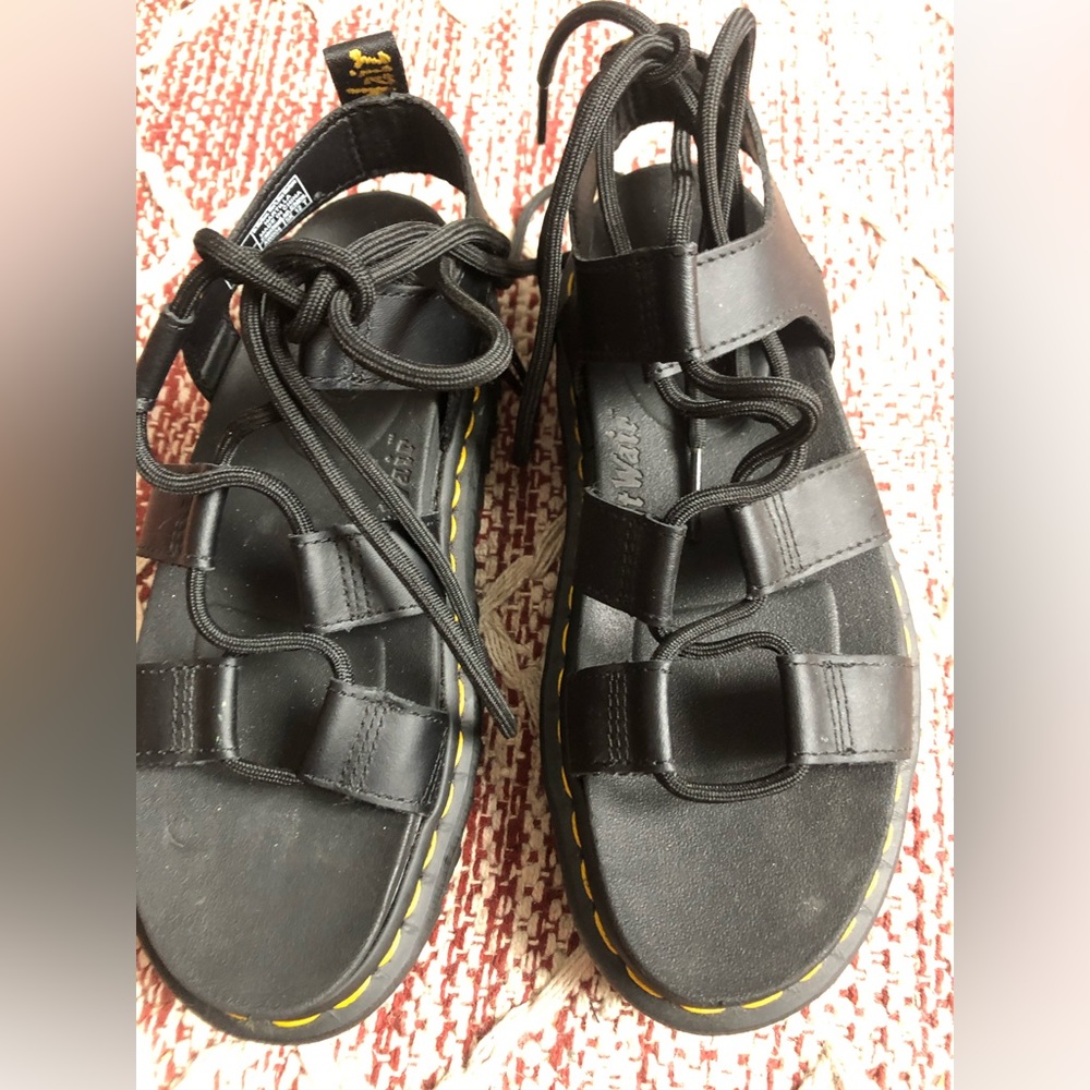 Dr Martens Nartilla Gladiator Platform Sandal 5.5